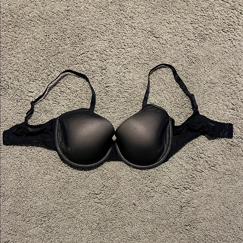 Natori Classic Sheer Black Bra